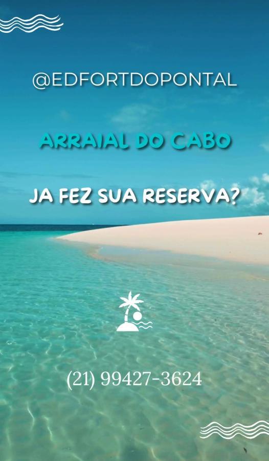 Fort Do Pontal - Apto Na Praia Grande - Arraial Do Cabo Rj Appartement Buitenkant foto